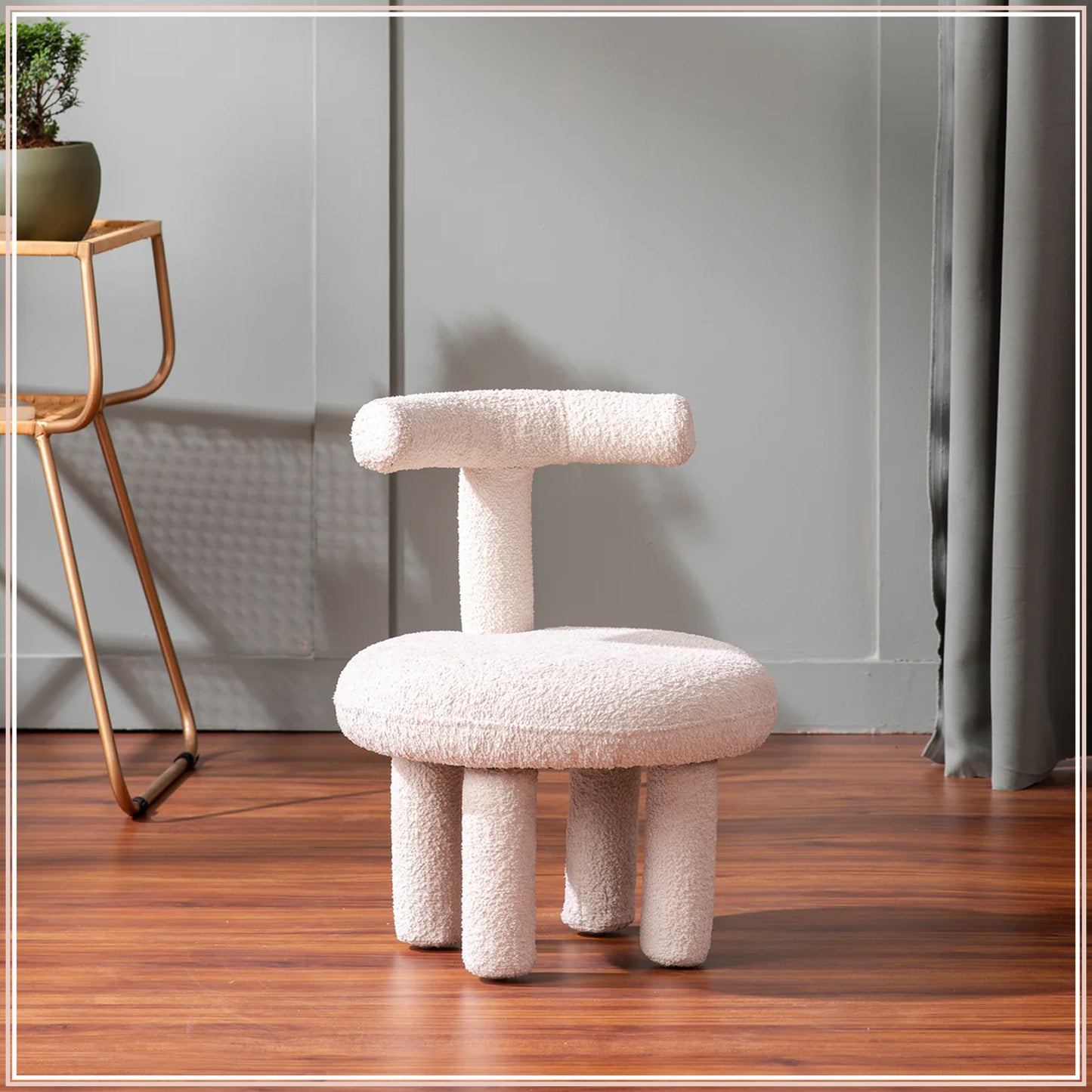 Junior Collection Cream Kids Room Chair Set Of 2