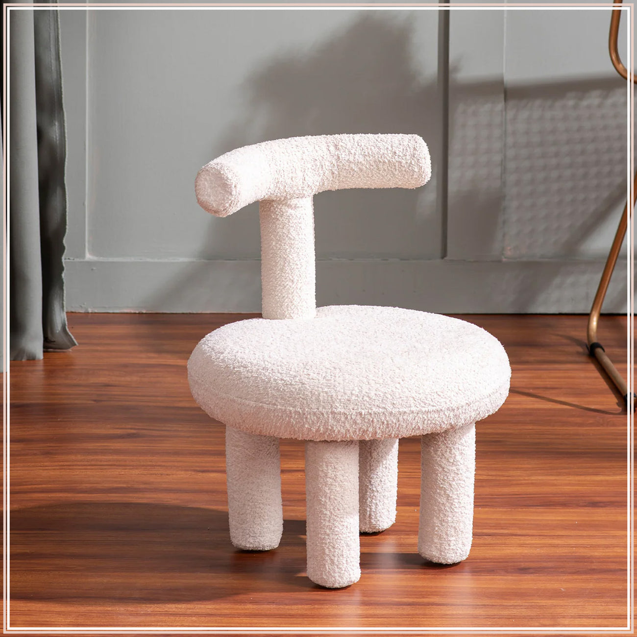Junior Collection Cream Kids Room Chair