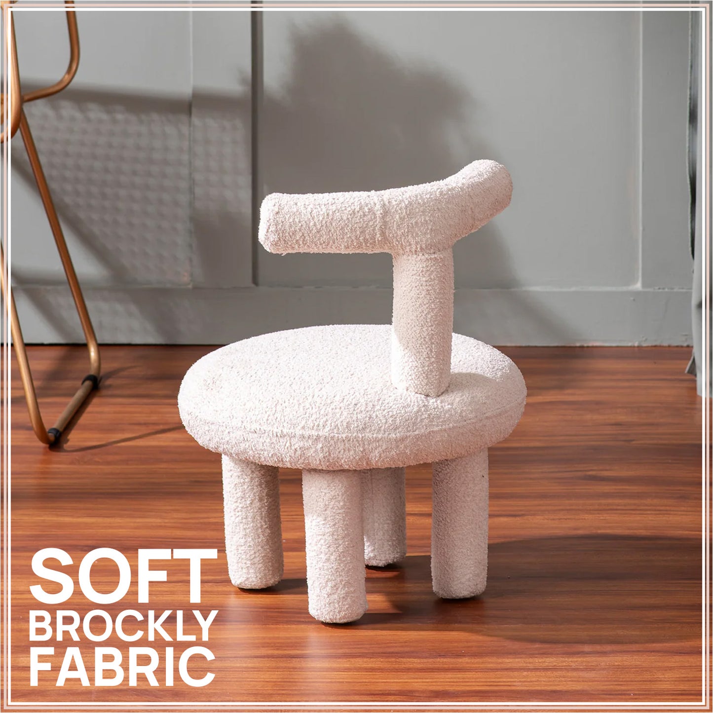 Junior Collection Cream Kids Room Chair