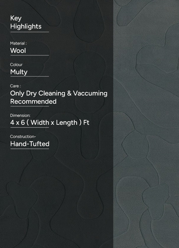 Ethereal Wool Tapestry Wool Carpet