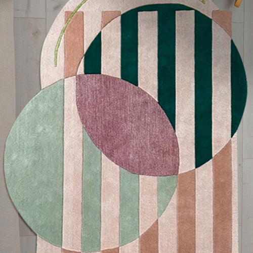 Sophisticated Marron Wool Carpet