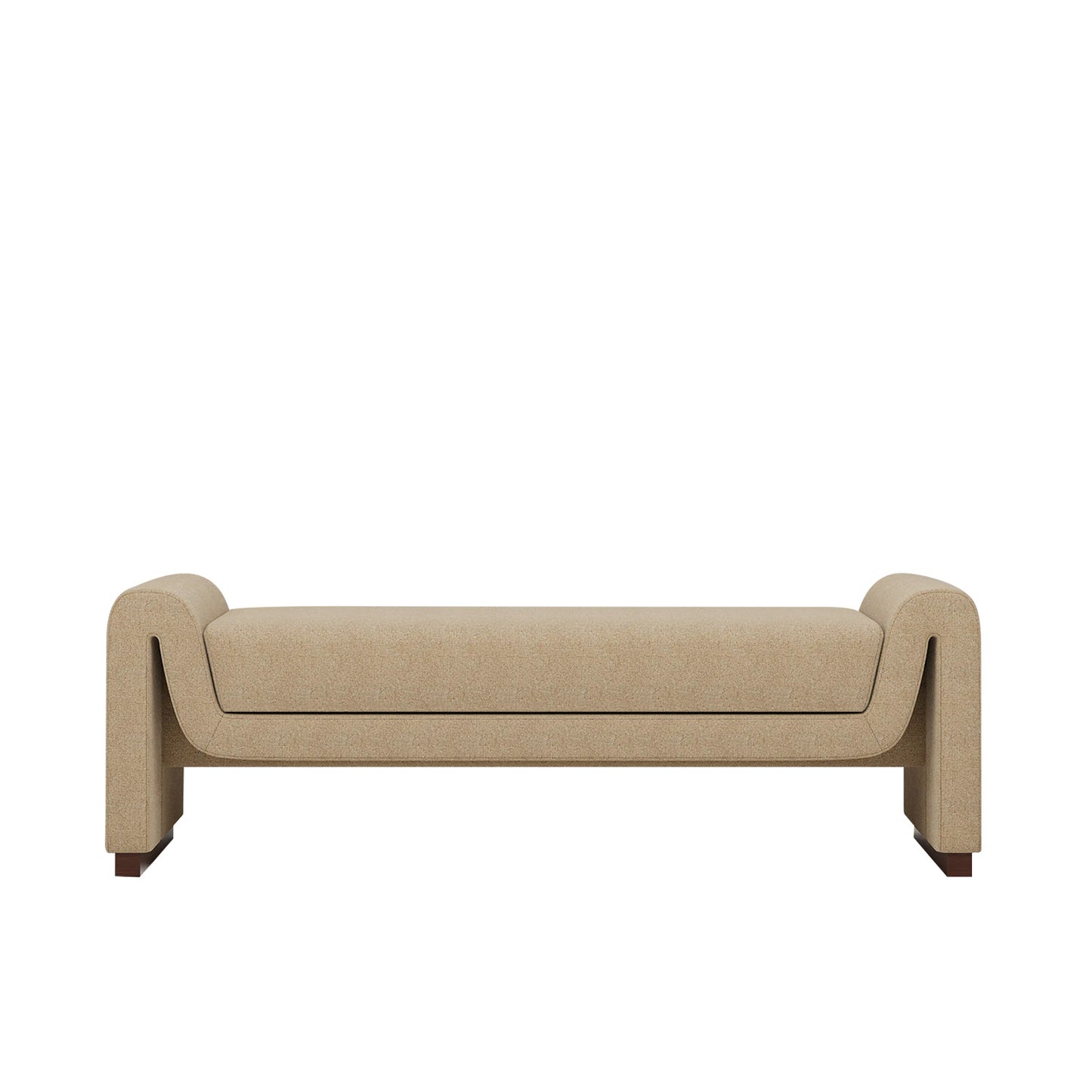 Olvara Lounge Speckled Latte 2 - Seater Boucle Chair
