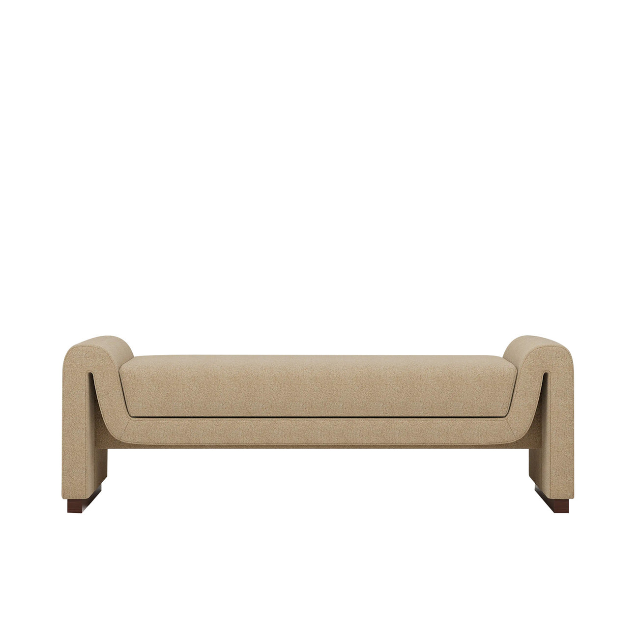 Olvara Lounge Speckled Latte 2 - Seater Boucle Chair