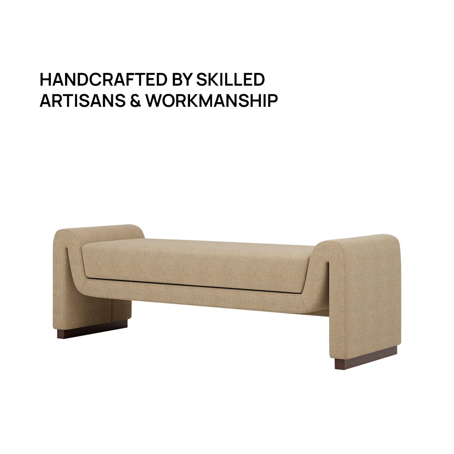 Olvara Lounge Speckled Latte 2 - Seater Boucle Chair
