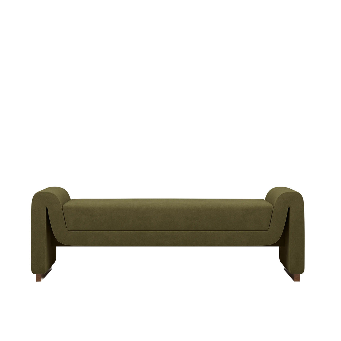 Olvara Lounge Speckled Green 2 - Seater Boucle Chair
