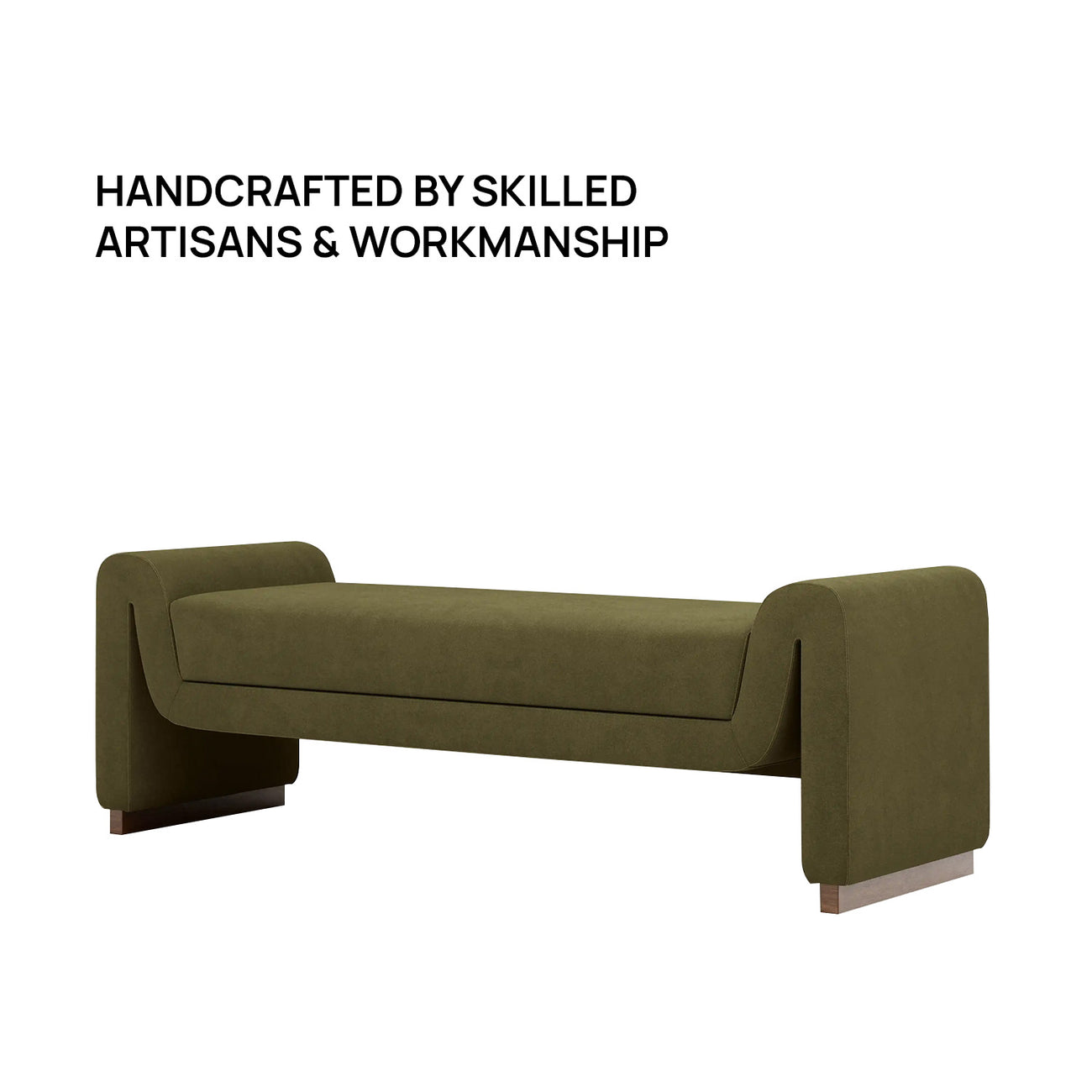 Olvara Lounge Speckled Green 2 - Seater Boucle Chair