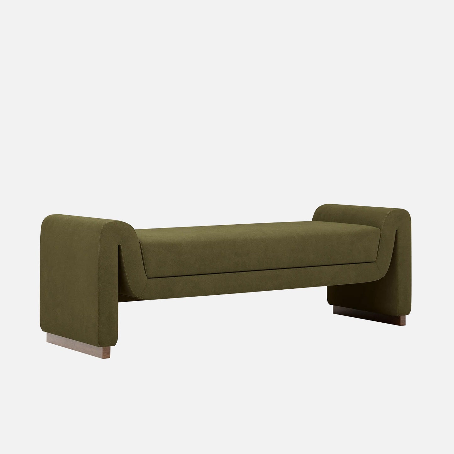 Olvara Lounge Speckled Green 2 - Seater Boucle Chair