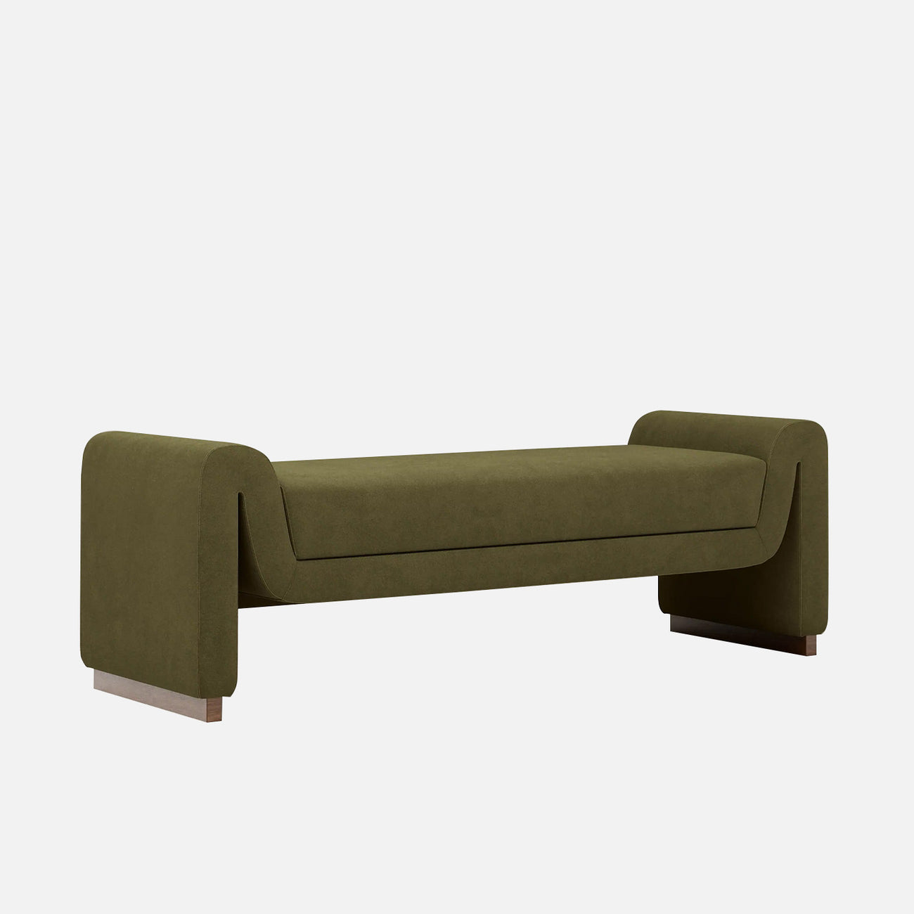 Olvara Lounge Speckled Green 2 - Seater Boucle Chair