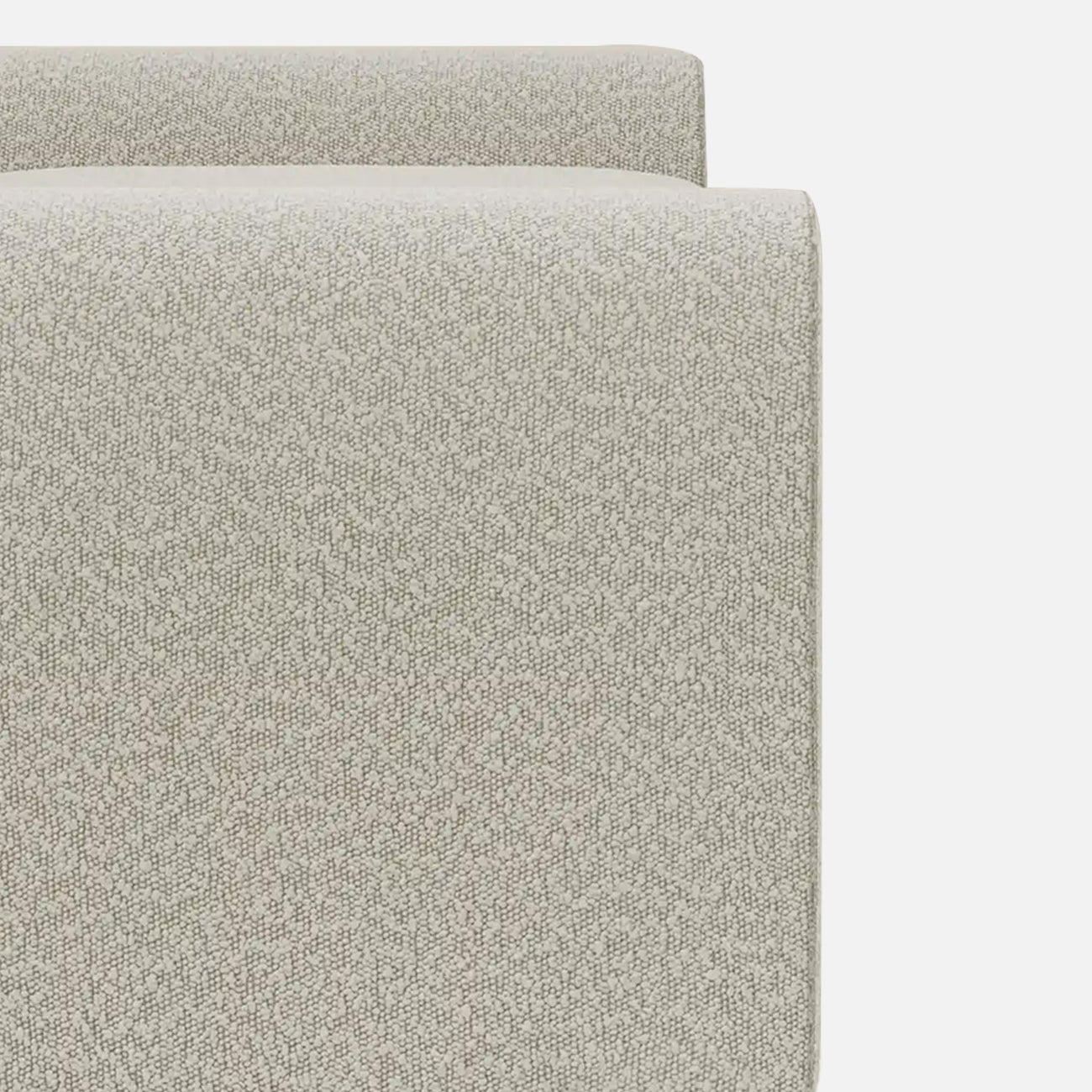 Olvara Lounge Speckled Grey 2 - Seater Boucle Chair