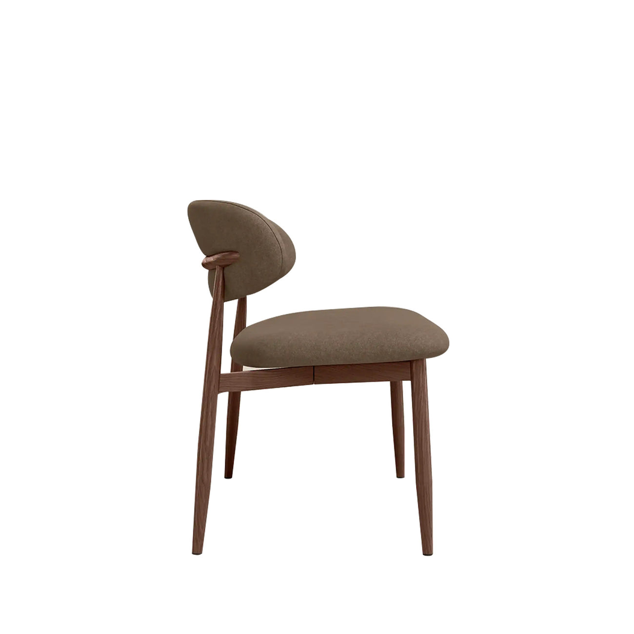 Elvara Bench Brown 3 - Seater Velvet Sofa