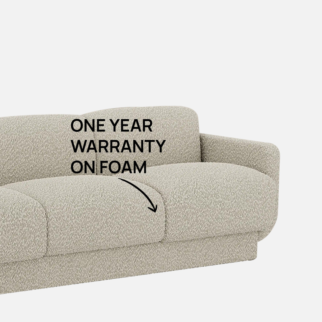Clavon Classic Caramel Brown 3 - Seater Velvet Sofa