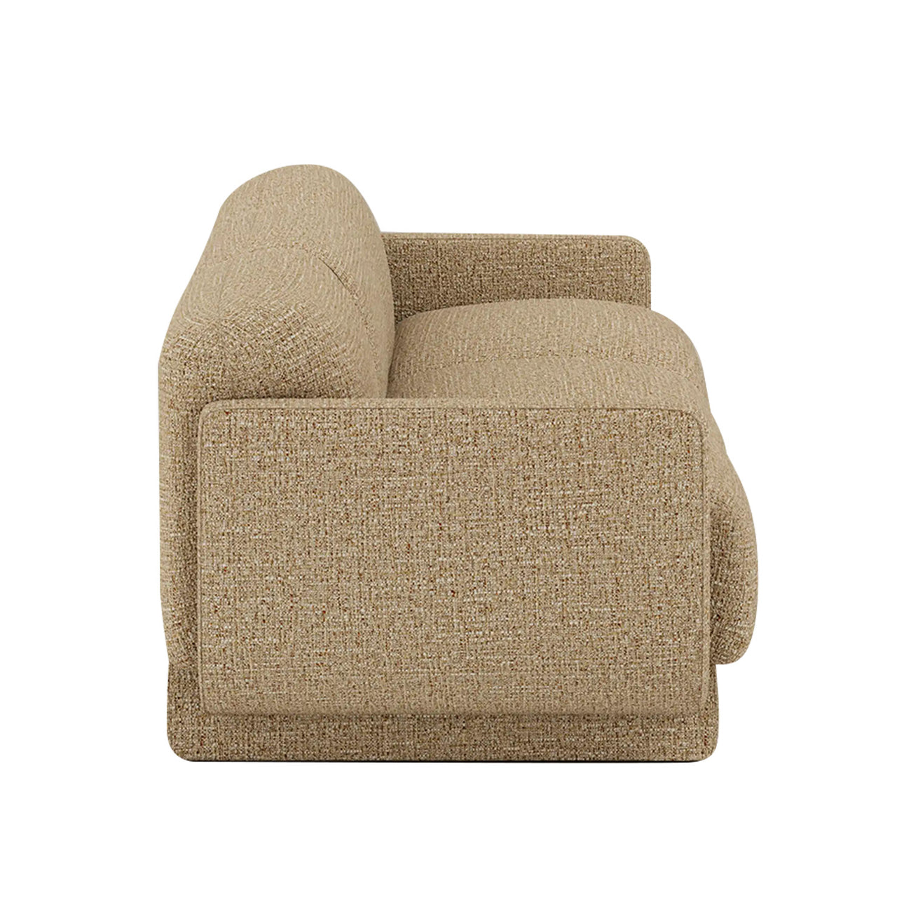 Clavon Classic Slate Blue 3 - Seater Velvet Sofa