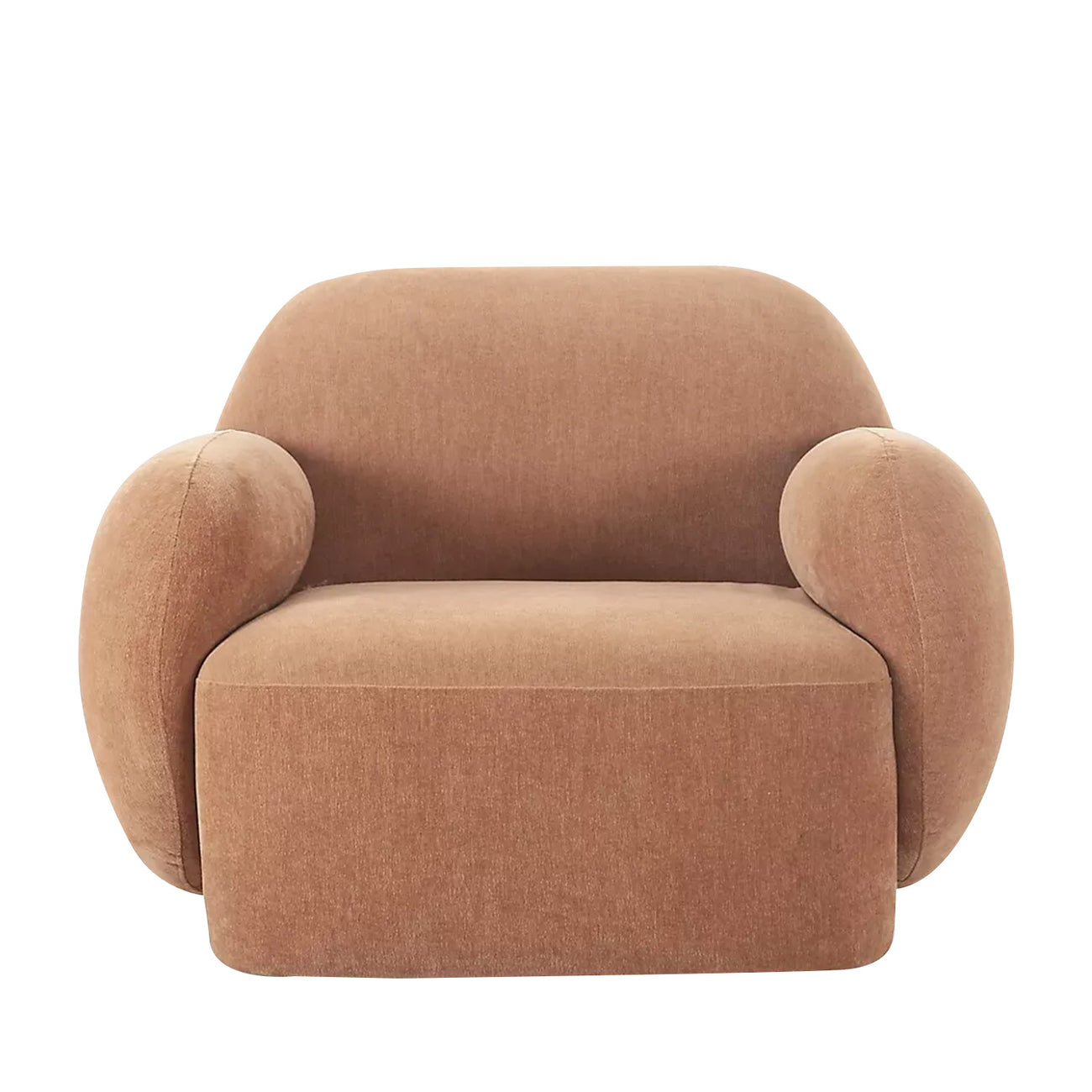 Caramelis Hazel 1 - Seater Velvet Chair