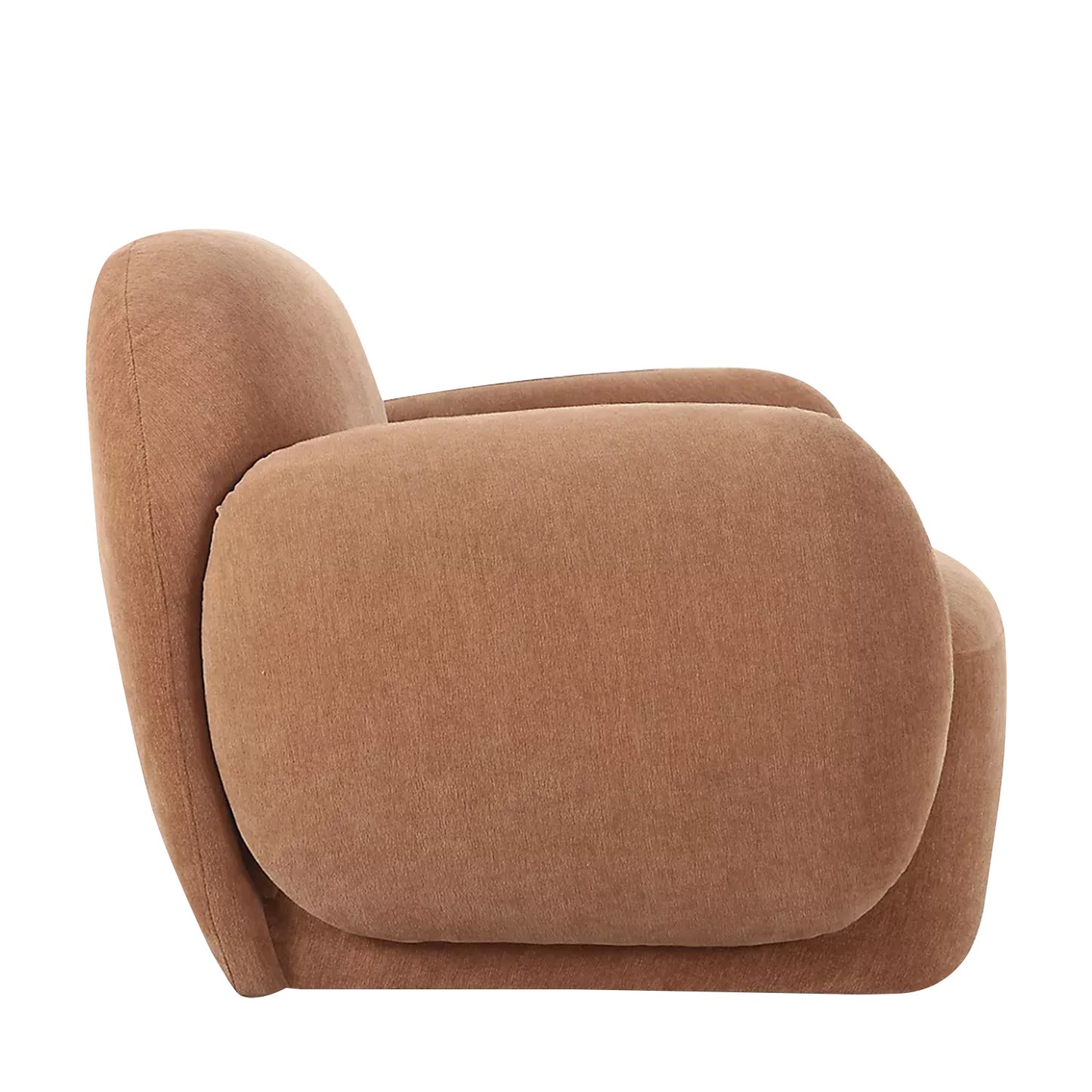 Caramelis Hazel 1 - Seater Velvet Chair