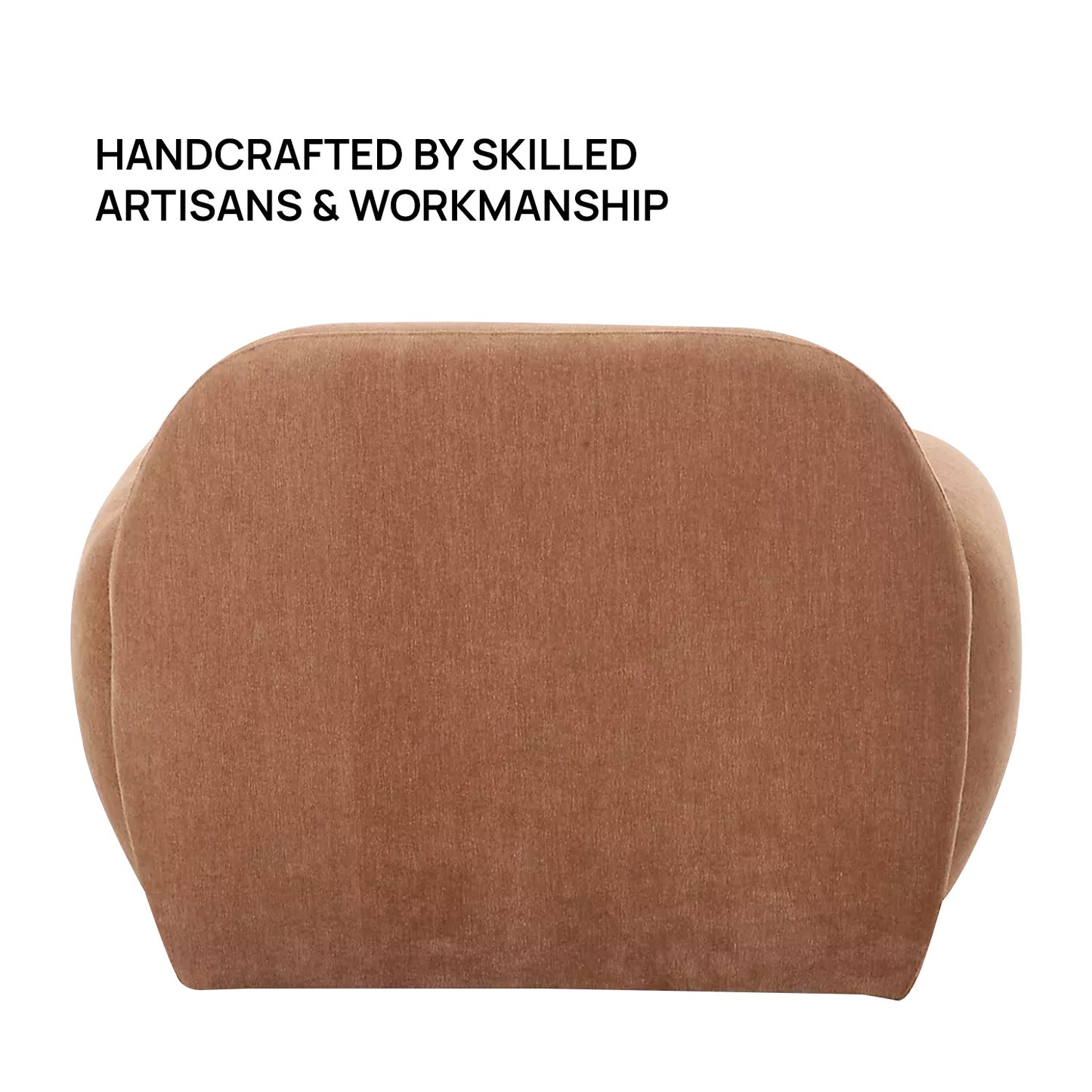 Caramelis Hazel 1 - Seater Velvet Chair