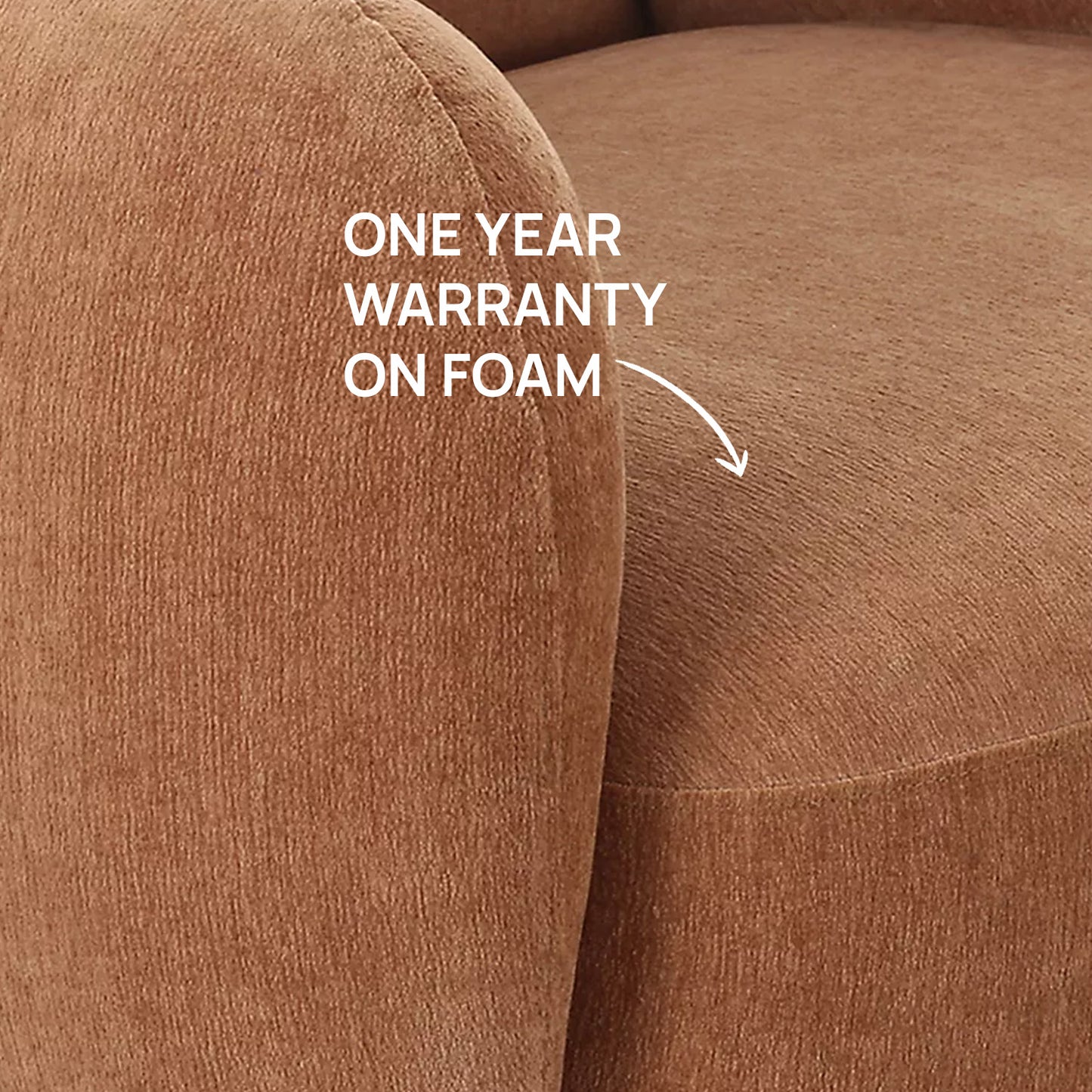 Caramelis Hazel 1 - Seater Velvet Chair