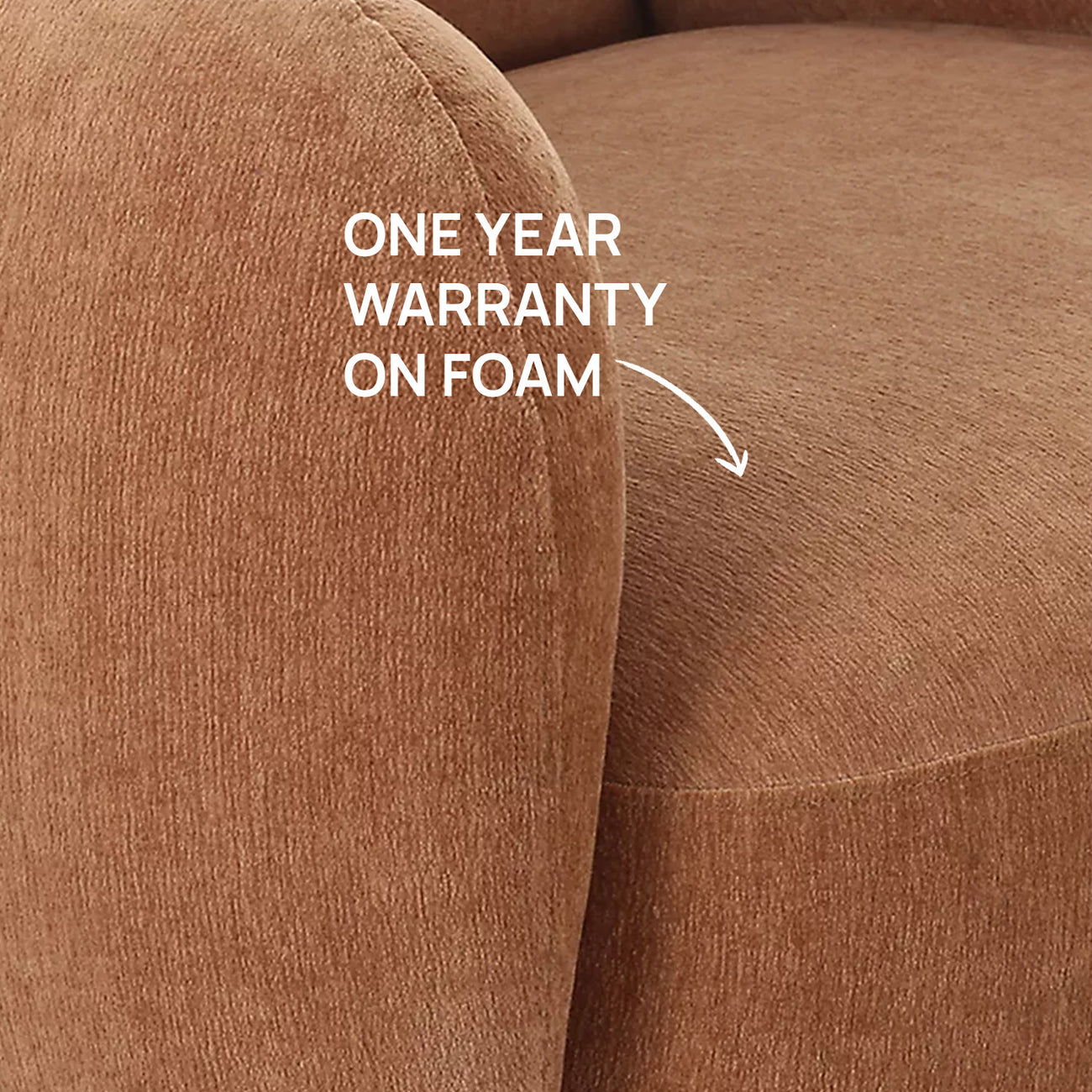 Caramelis Hazel 1 - Seater Velvet Chair