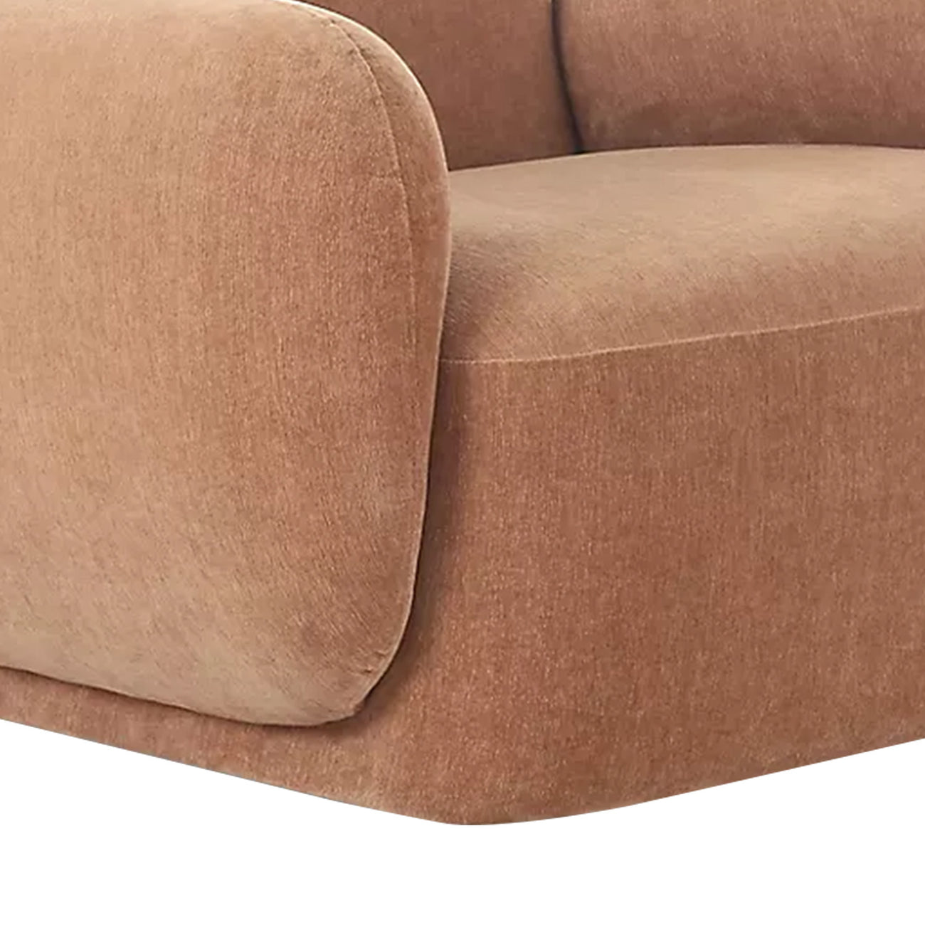 Caramelis Hazel 1 - Seater Velvet Chair