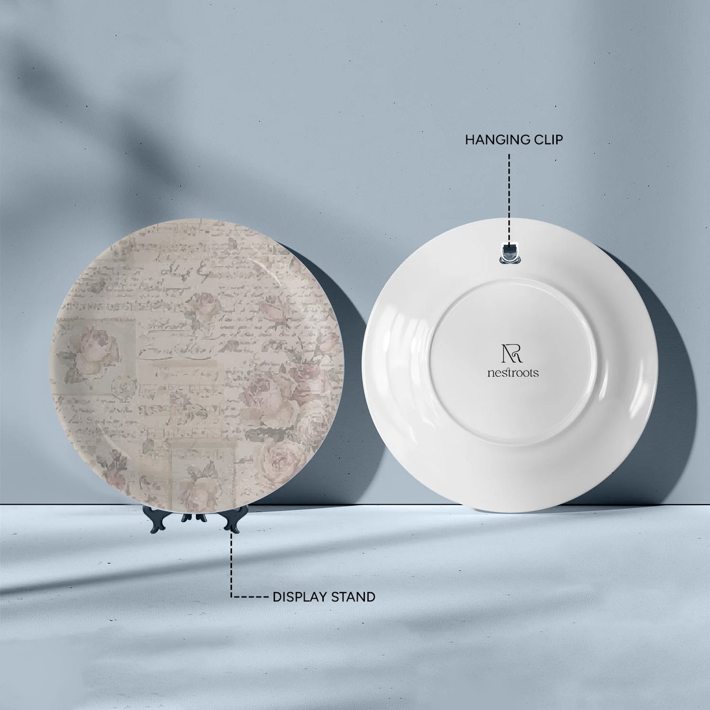 English Ditsy Wall Plate
