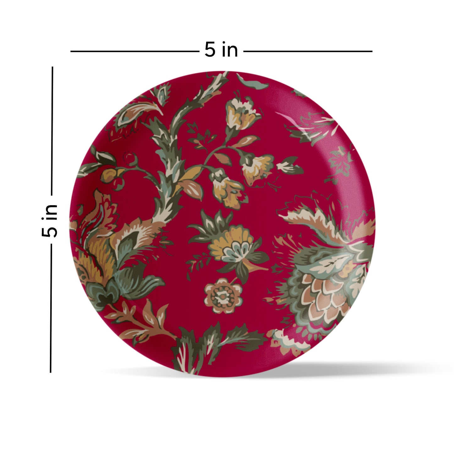 Ethnic Pink Wall Plate