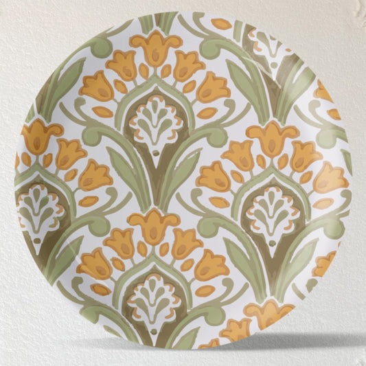 Contemporary Batik Wall Plate