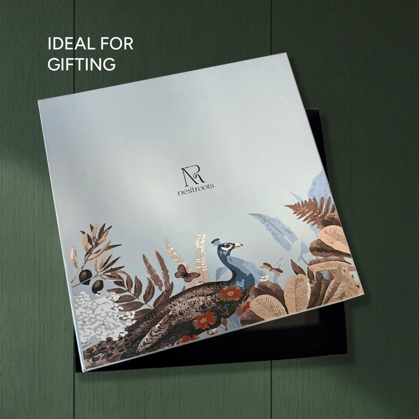 Red Lotus & Lily Metallic Wall Plate Combo Set of 5