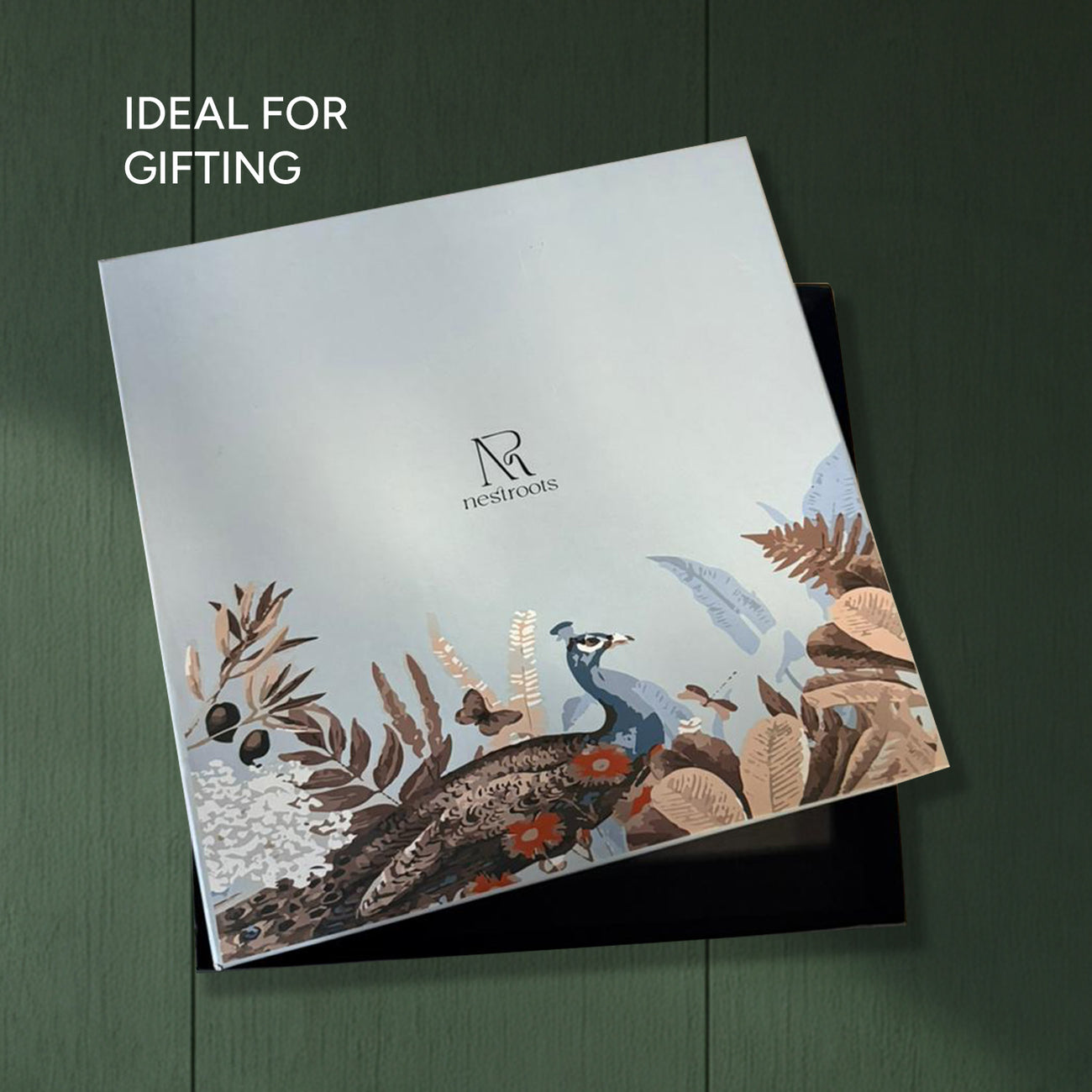 Red Lotus & Lily Metallic Wall Plate Combo Set of 5