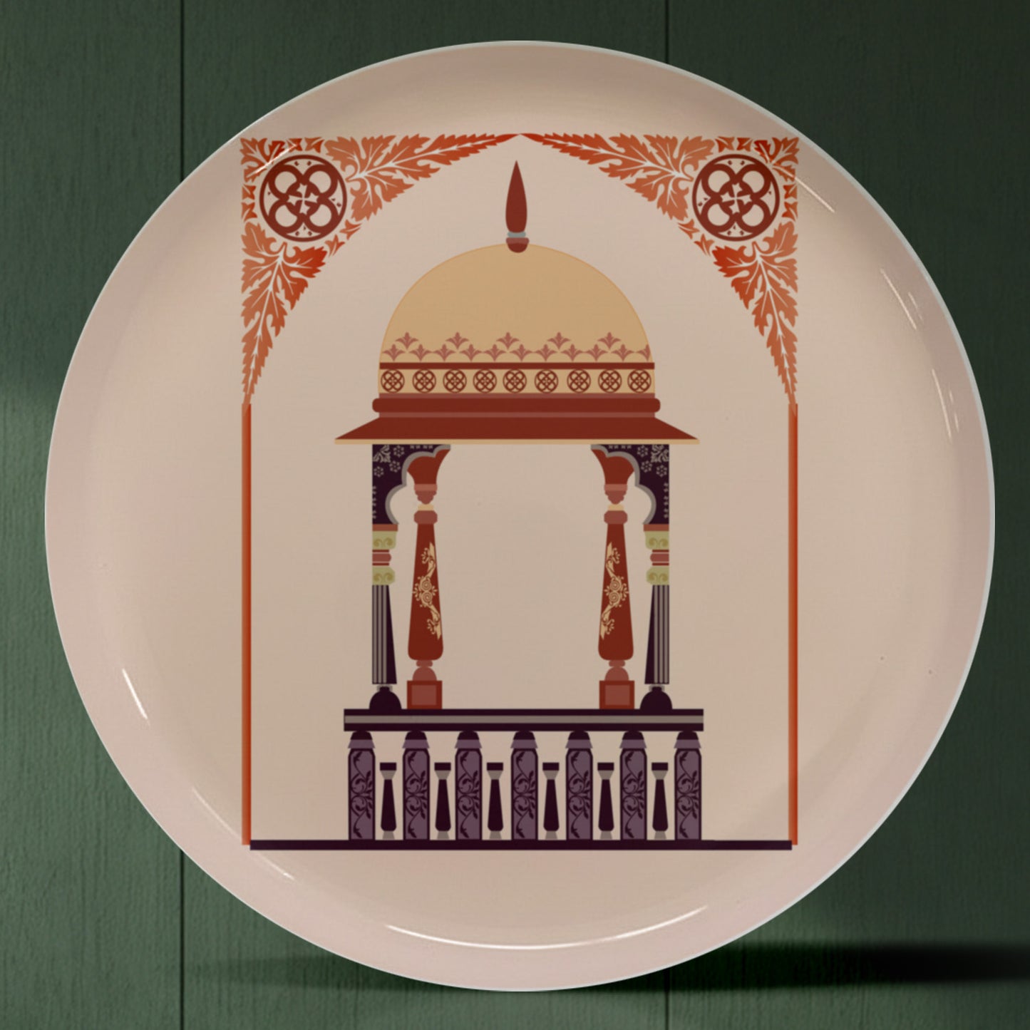 Heritage Monument Metallic Wall Plate Combo Set of 5