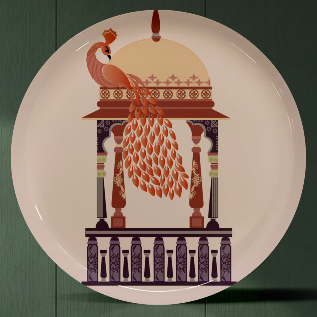 Heritage Monument Metallic Wall Plate Combo Set of 5
