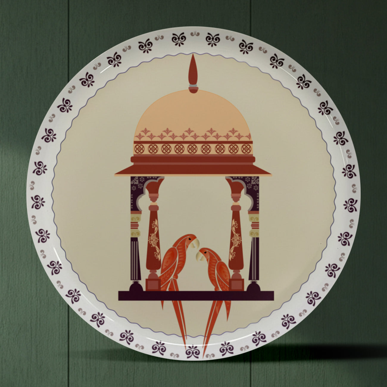 Heritage Monument Metallic Wall Plate Combo Set of 5