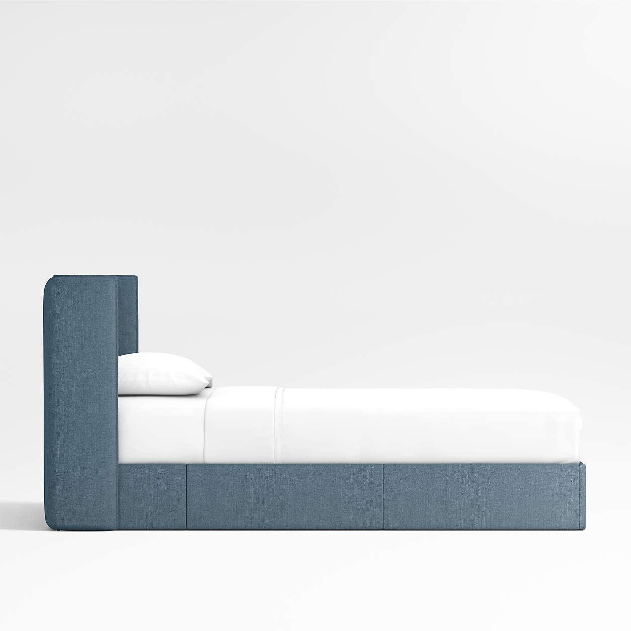 Blueberry Dream Boucle Kids Small  Storage Bed
