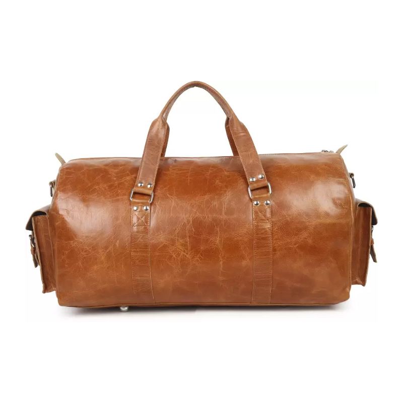 Nomad Tan Leather Duffle