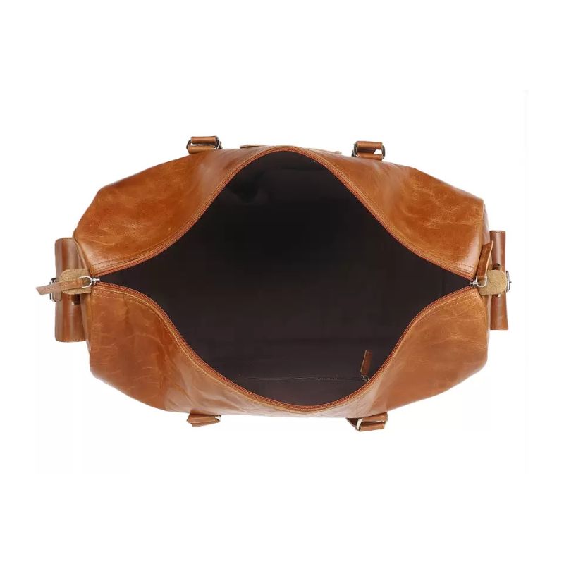 Nomad Tan Leather Duffle