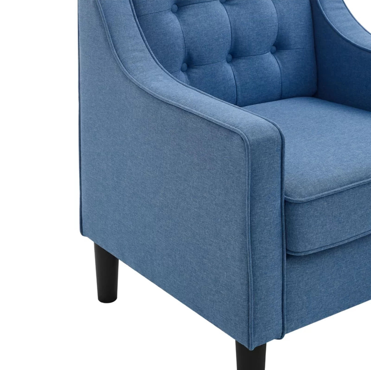 Online Chairs With Ottoman Footrest Blue Shop Now
