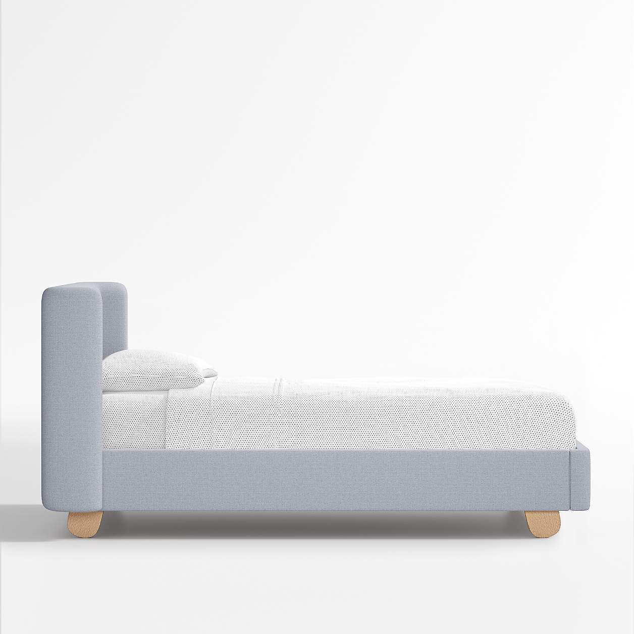 Baby Sky Blue Hued Kids Big  Storage Bed