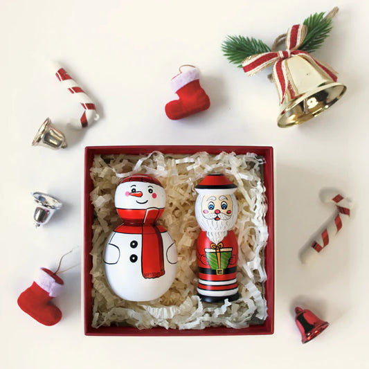Premium Channapatna Christmas Gift Hamper with Handcrafted Wooden Toys