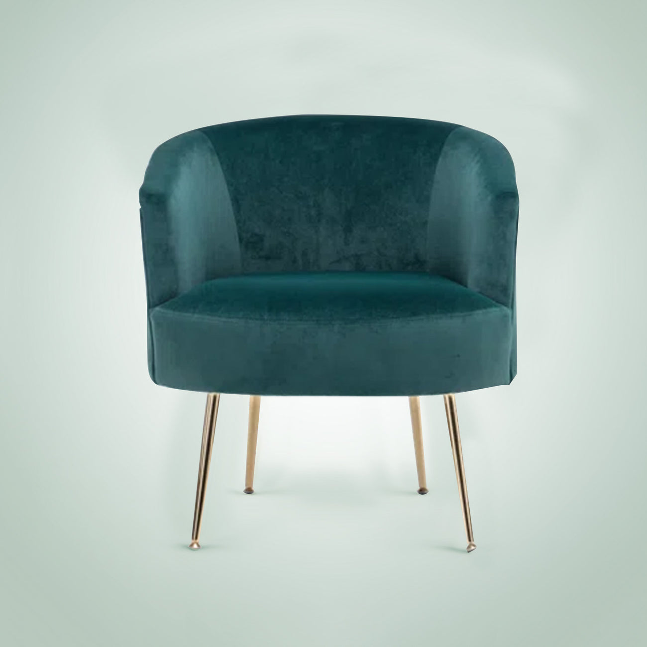 Buy Royal Velvet Accent Chair Green Lounge Chair Online Store