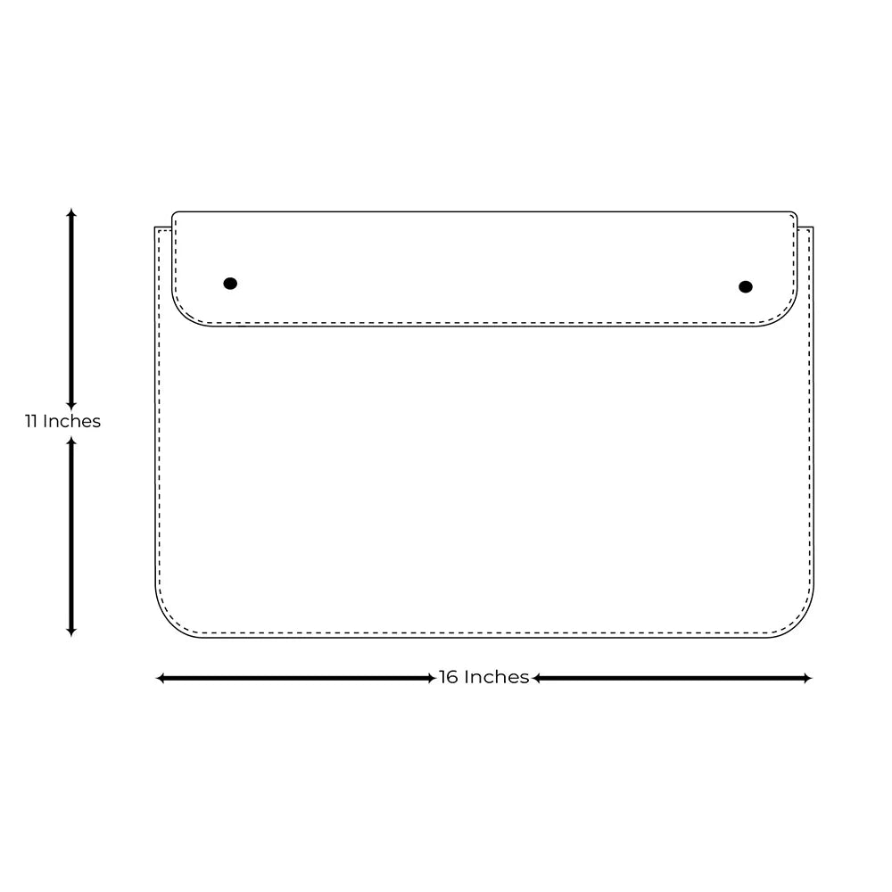 Snap Leather Sleeve