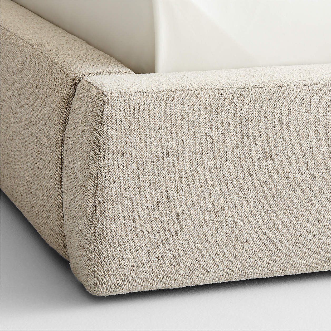 Baby Breeze Cream Boucle Kids Big  Storage Bed