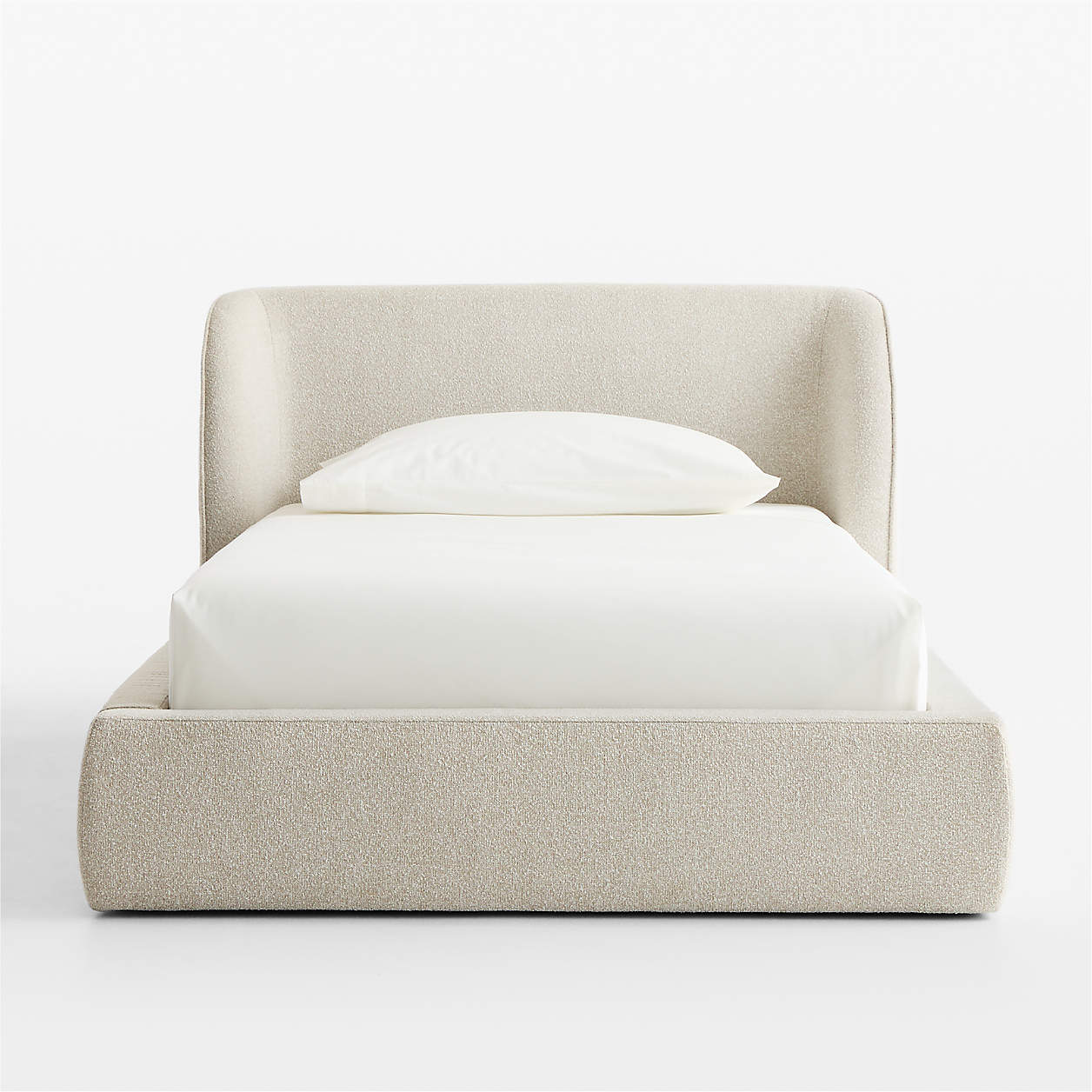 Baby Breeze Cream Boucle Kids Big  Storage Bed