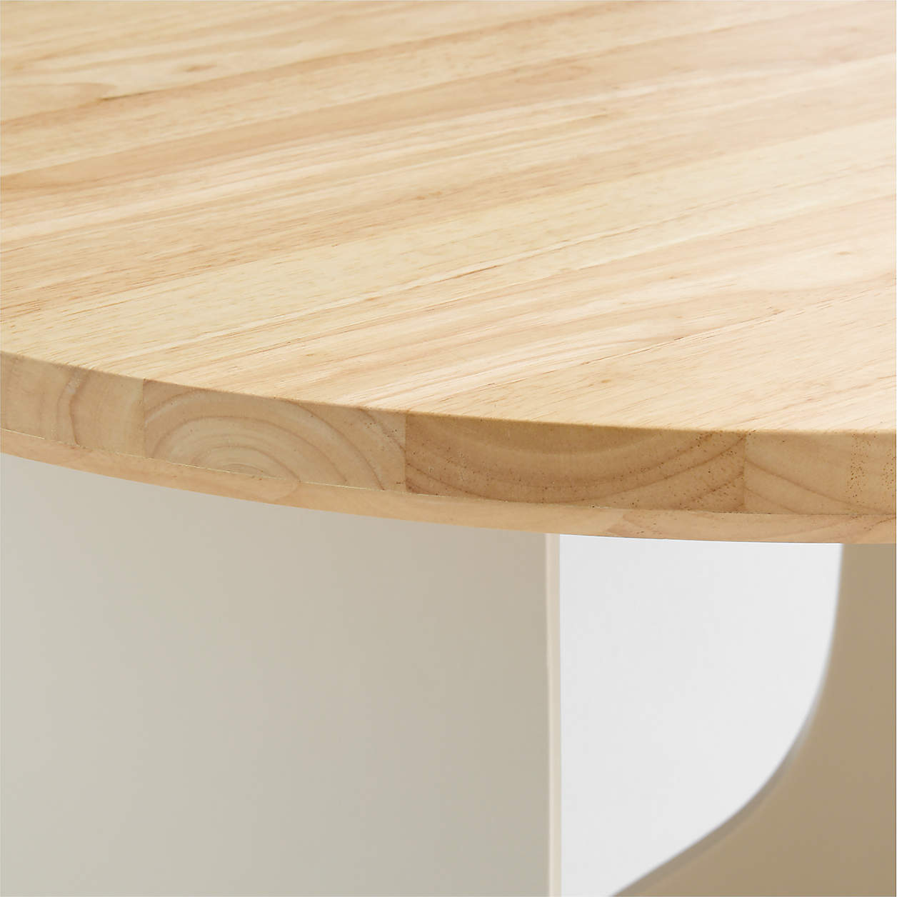 Scout Linen Wood Round Kids Play Table