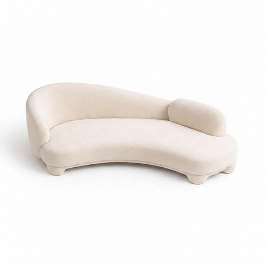 Arcora Sculptural Sofa-Limestone Edition