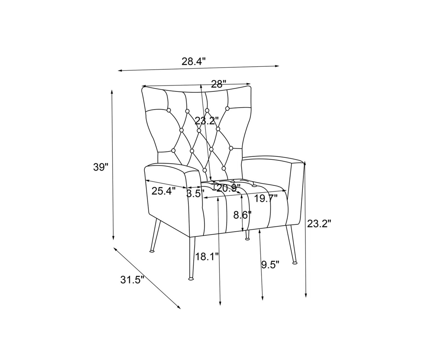 Shop Now Chair & Ottoman Footrest Set Grey Online 