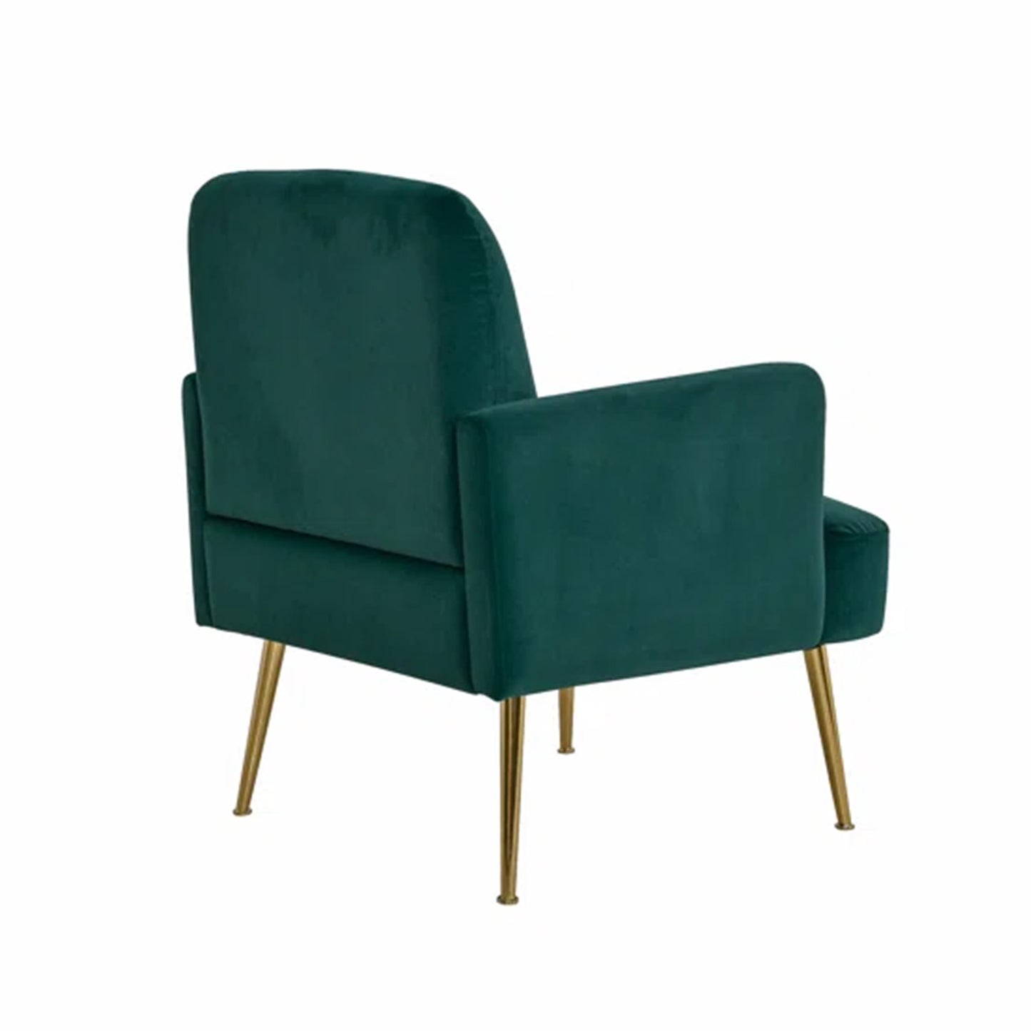 Shop Now Regal Gold Legs Velvet Accent Chair Green Online