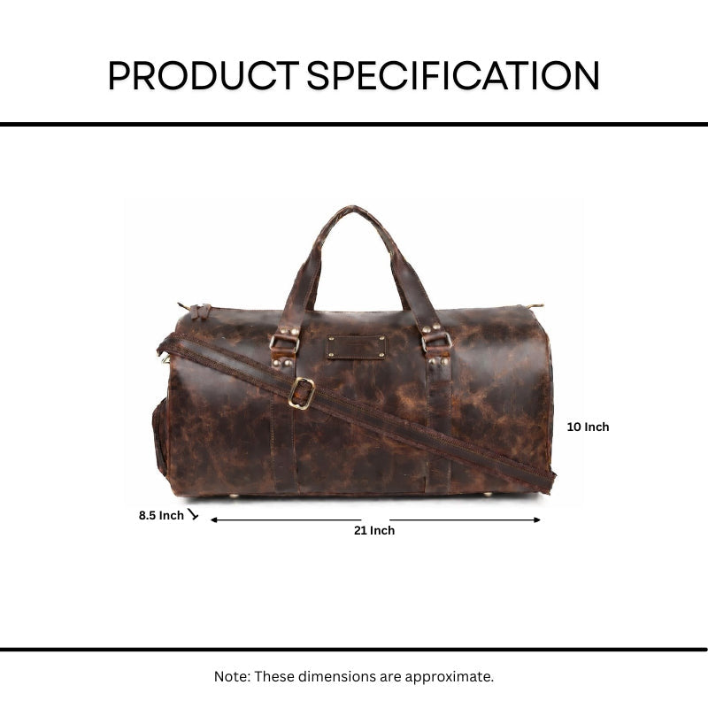 Voyager Duffle Rust