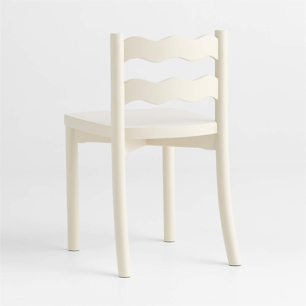 Waveland Linen Wood Kids Play Chair