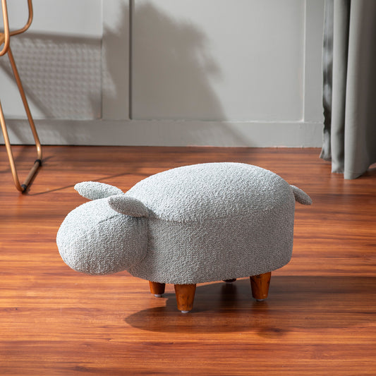 Buy Whiskers Collection Bunny Rabbit Pouf Seating For Kids Room Blue Online