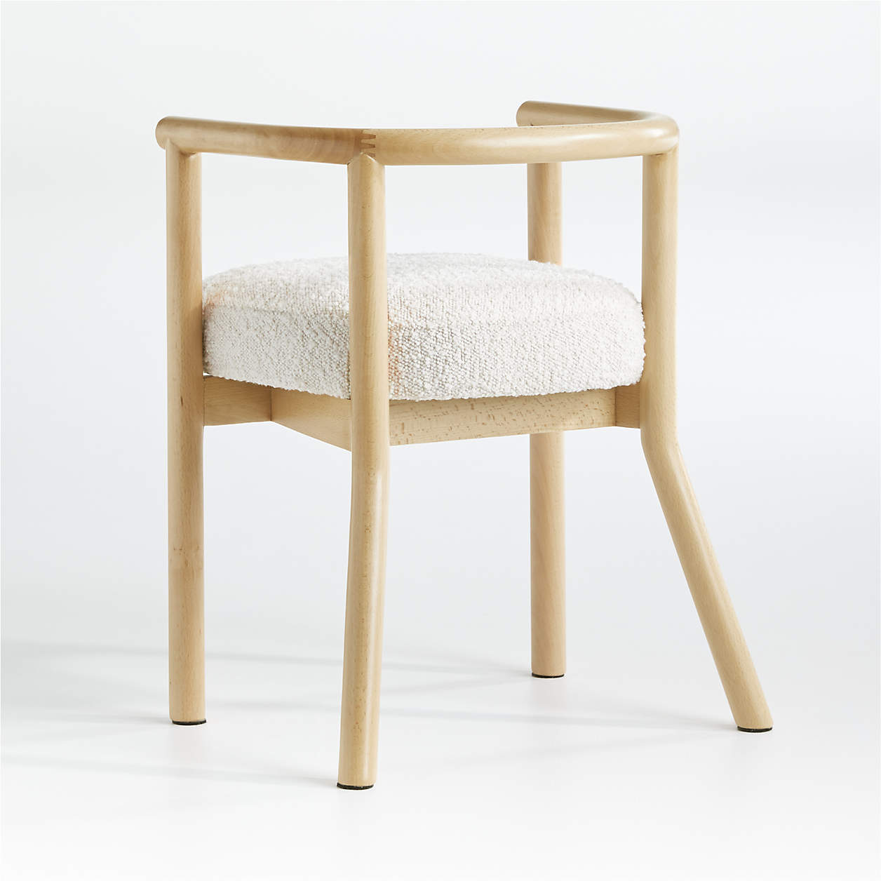 White Horse 21" Upholstered Play Chair