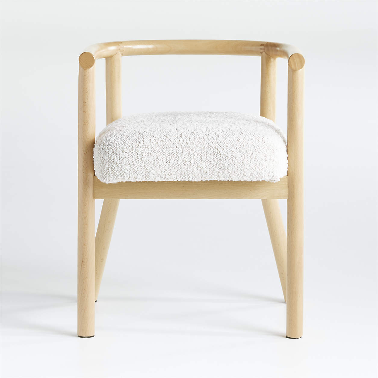 White Horse 21" Upholstered Play Chair