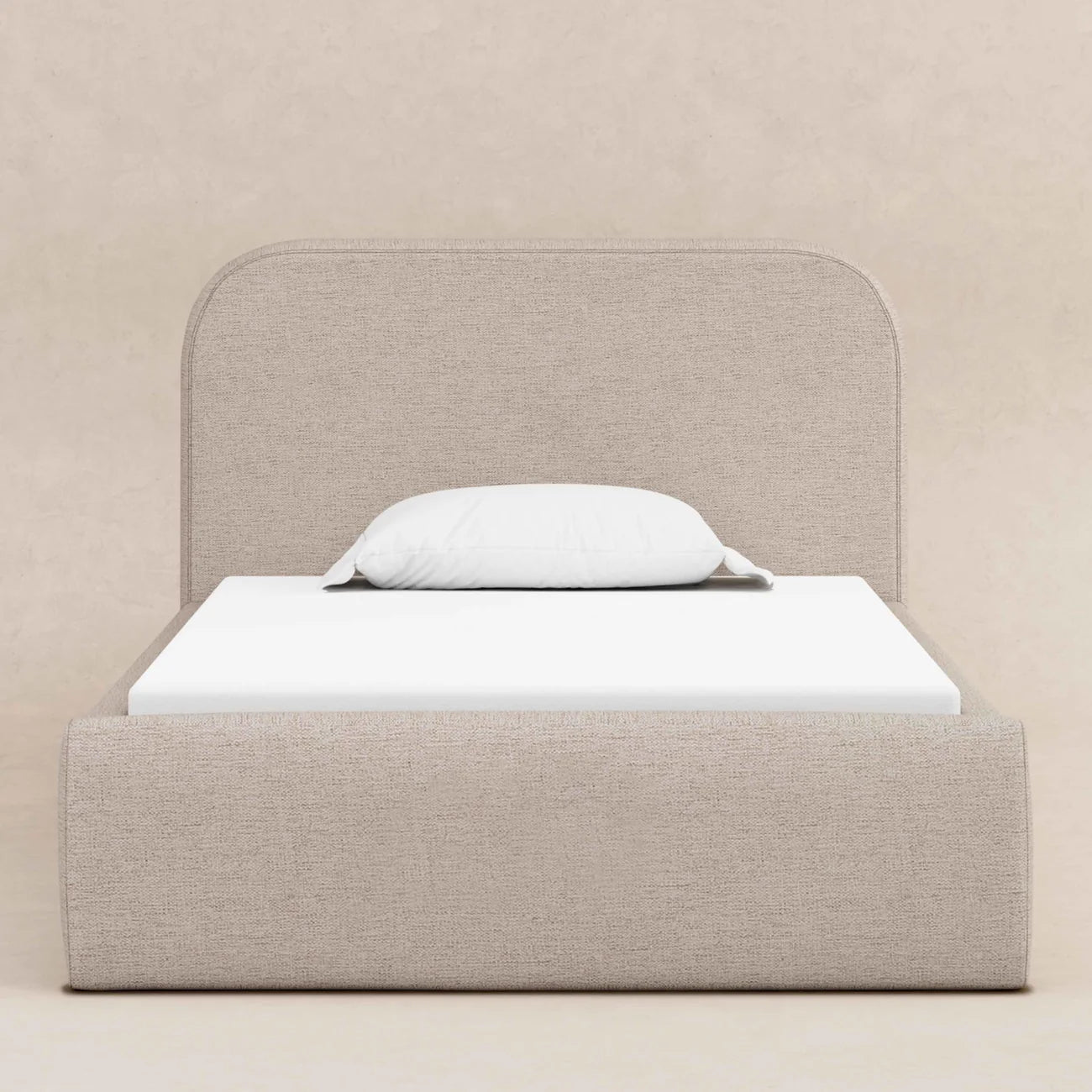 Snuggle Beige Boucle Kids Small  Storage Bed